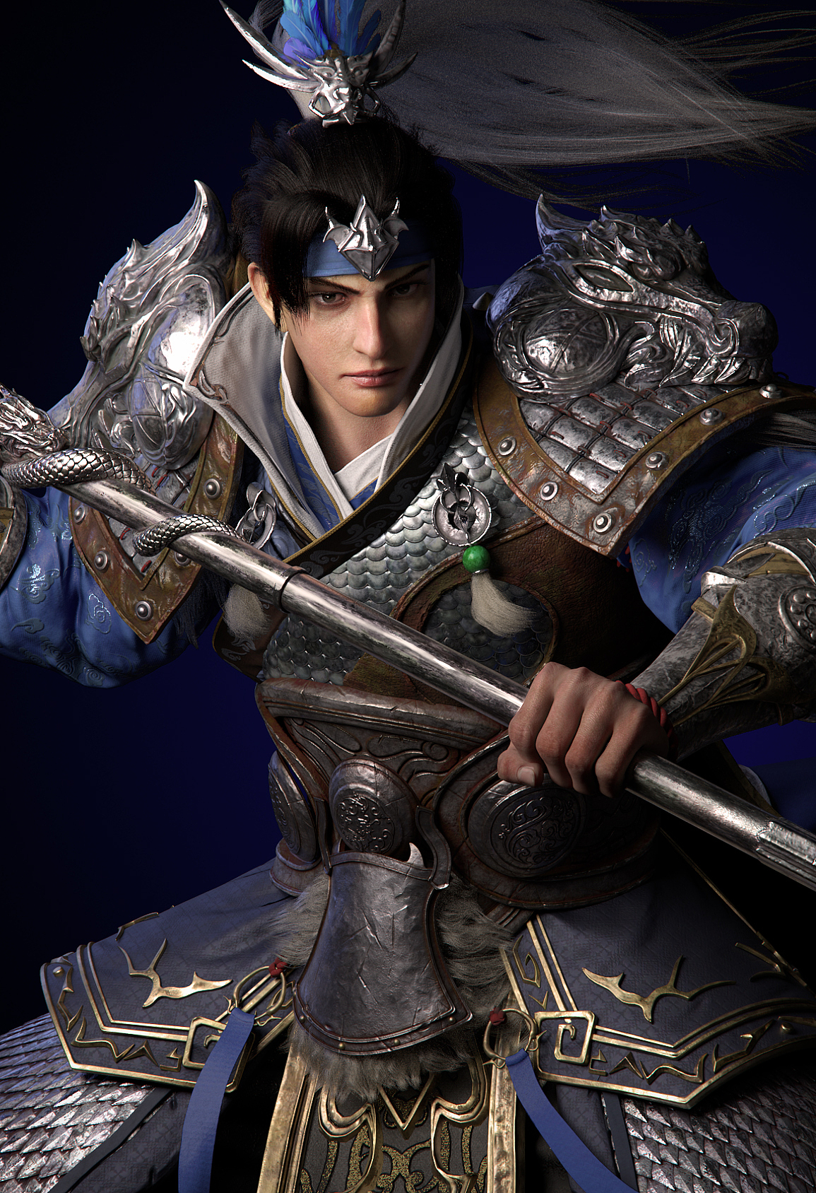 Zhao Yun of the Three Kingdoms（图ZMTE4NzU0MzAw） - 人物/生物 - 站酷设计师Mr.MadCarroT原创素材 - 站酷ZCOOL