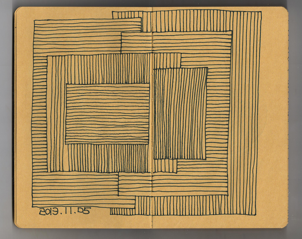 《人生就像迷宫. 永远不知道下一步走的是否正确》 2013.11.05绘