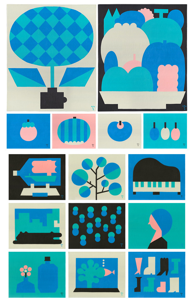 玩转几何平面,这些设计师都做了什么?