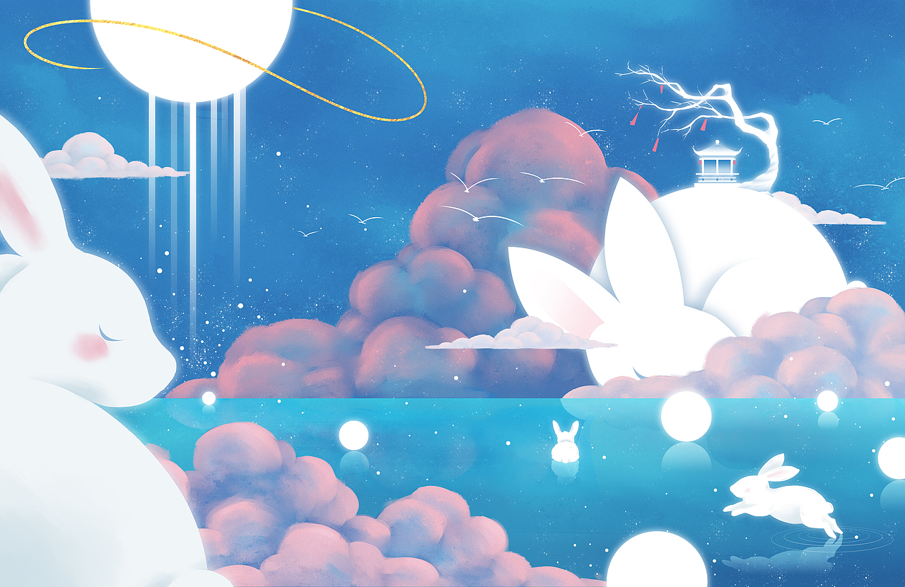 插画［明月清歌］