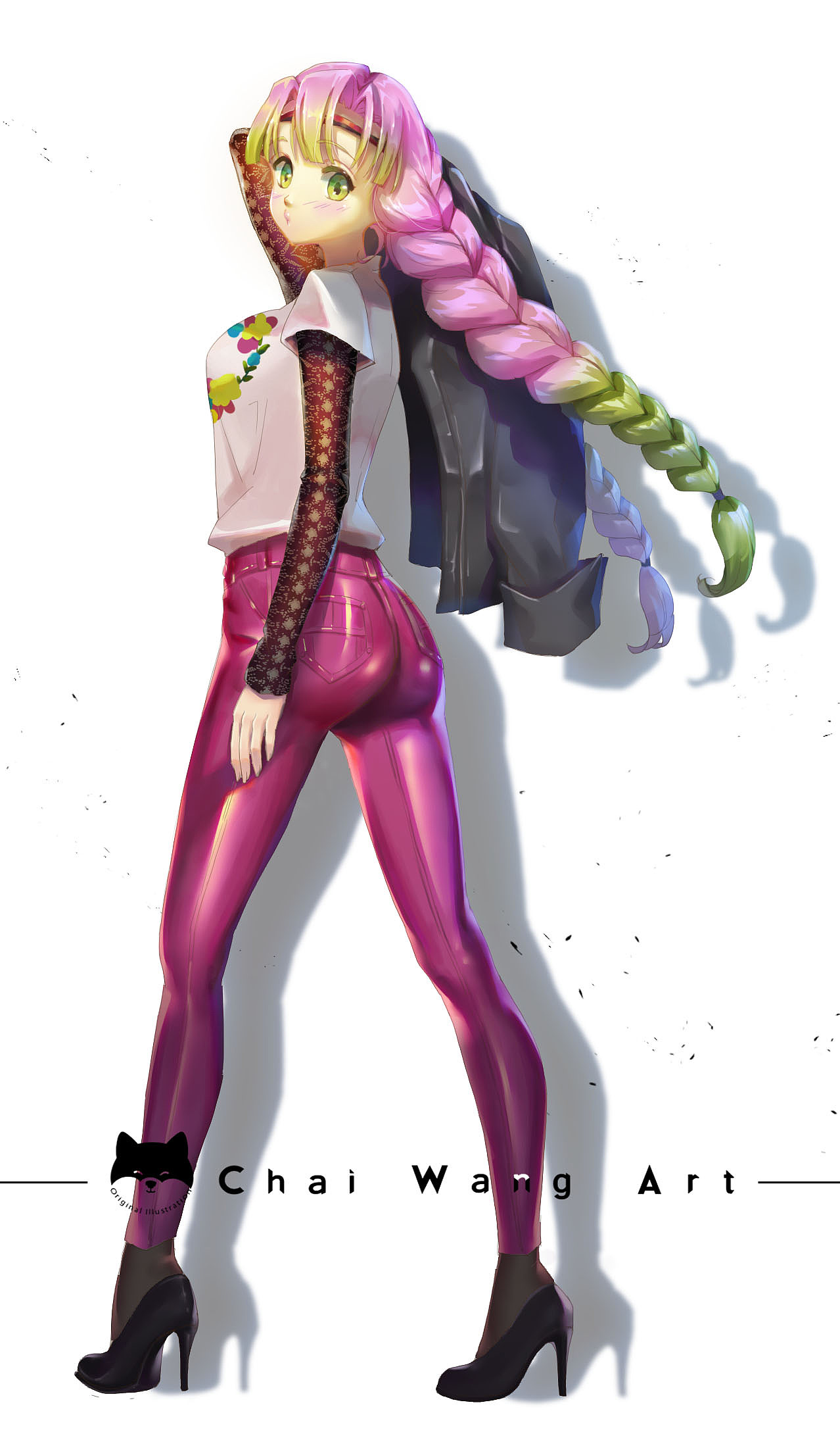 鬼灭之刃同人（图ZMTkzNTgyMzM2） - 艺术插画 - 站酷设计师Chai_Wang原创素材 - 站酷ZCOOL