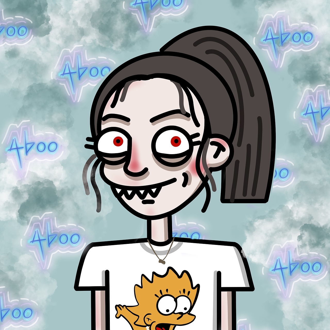 《红眼病百人斩斩斩》（图ZMjcxOTE1MTQw） - 艺术插画 - 站酷设计师毛毛毛毛密密麻麻原创素材 - 站酷ZCOOL