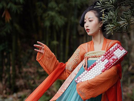 古风人物摄影 ✖ 阿米洛中国娘系列机械键盘