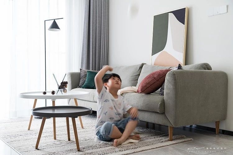 清新莫兰迪•打造真三口之家