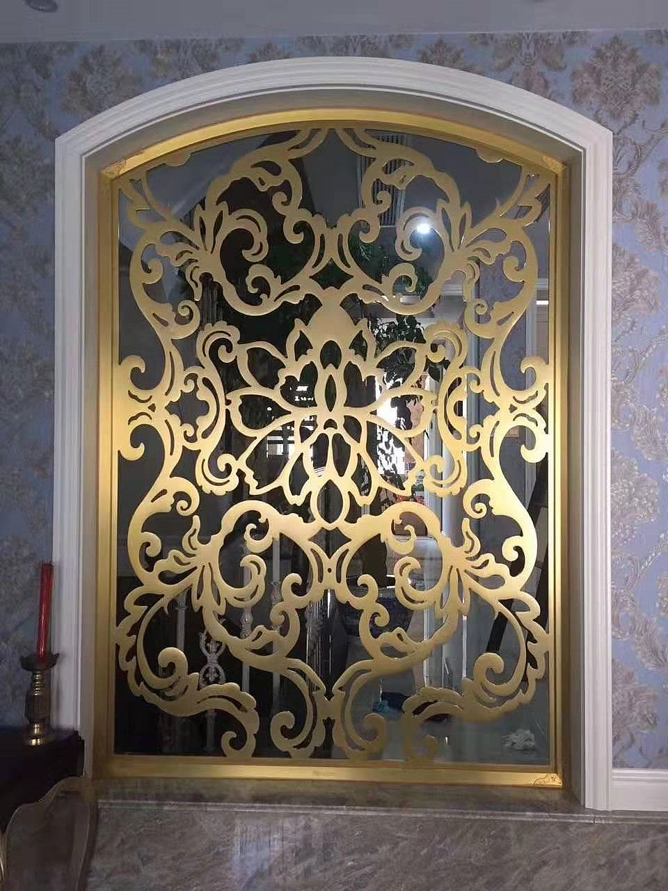 中式奢华铝屏风 众钰满足各式各样的艺术屏风追求（图ZMjY3NjY1ODg0） - 其他 - 站酷设计师众钰屏风护栏原创素材 - 站酷ZCOOL