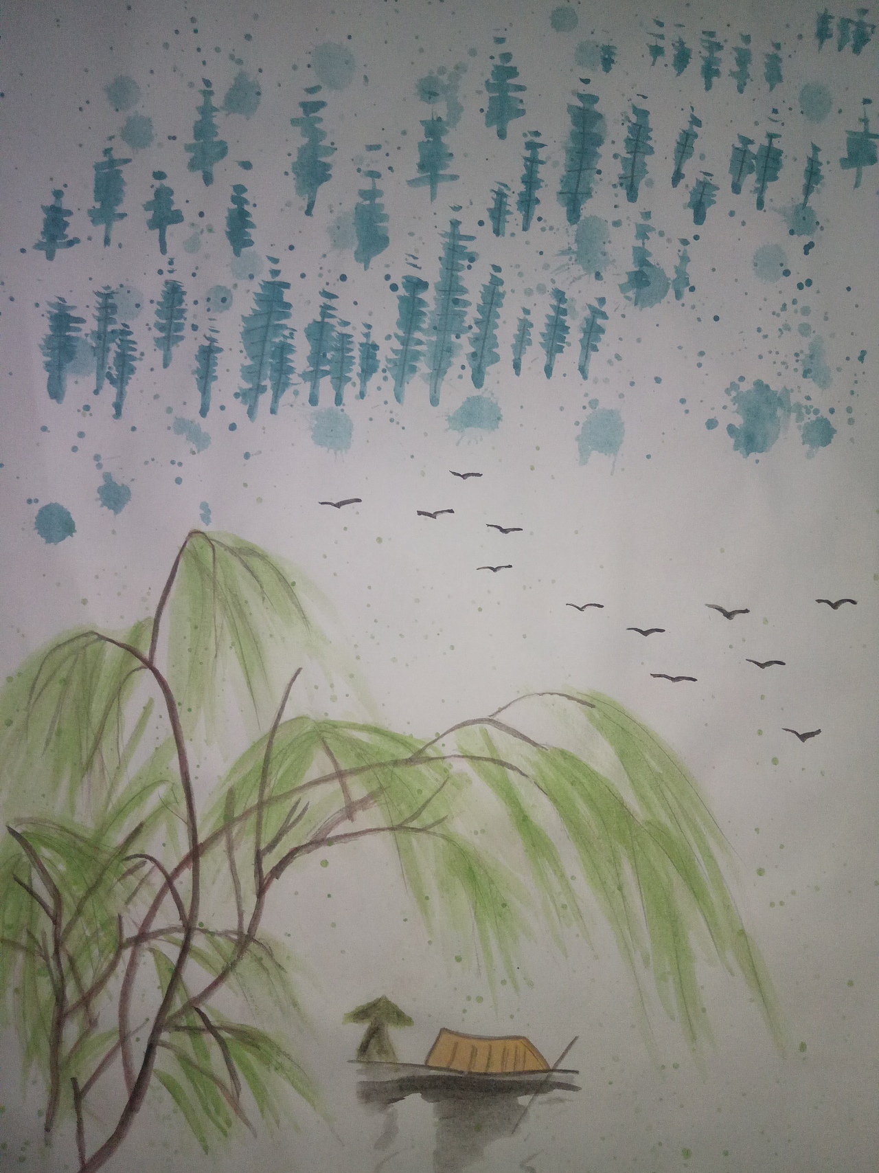 杨柳依依忆故人