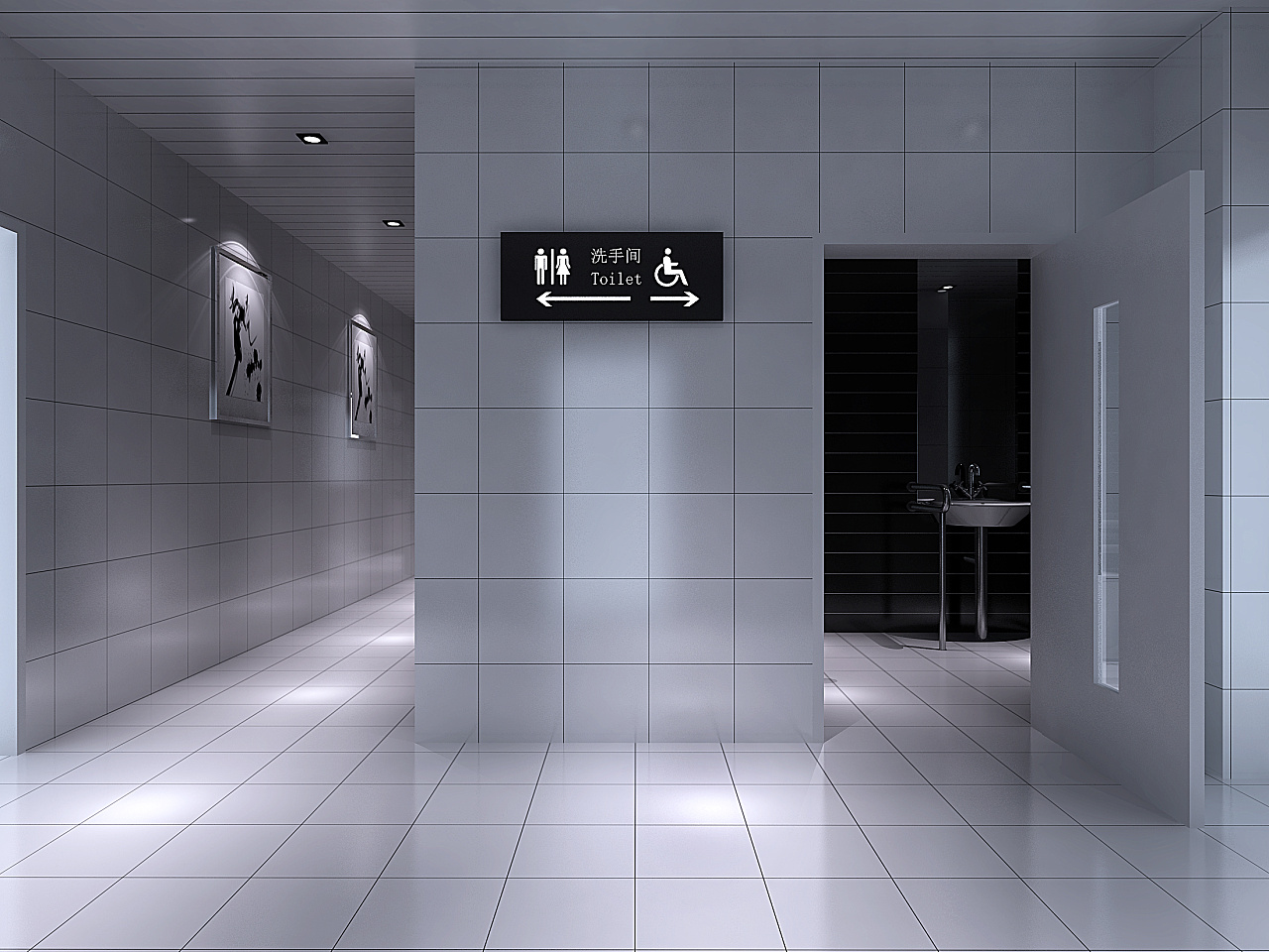 8款卫生间设计方案，不过我还是喜欢最后一个简单好用|空间|室内设计|张美丽效果图 - 原创作品 - 站酷 (ZCOOL)
