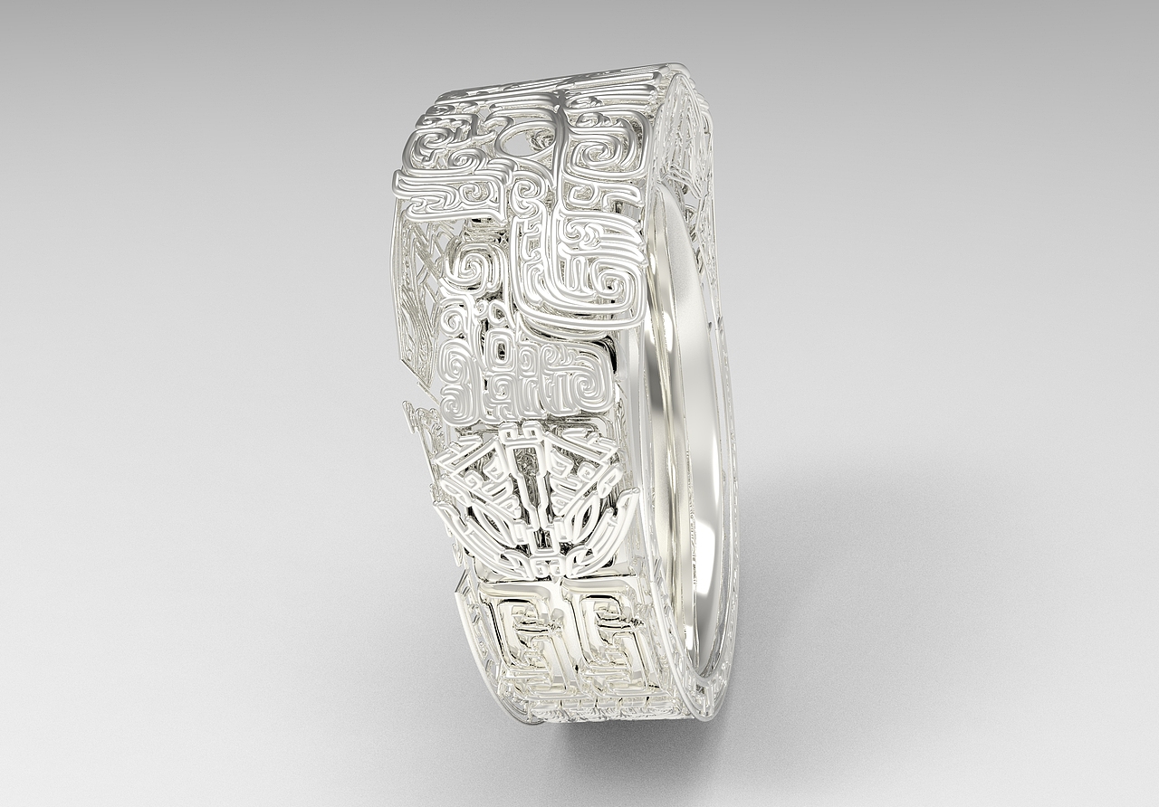 王权——青铜器兽面纹文创 首饰