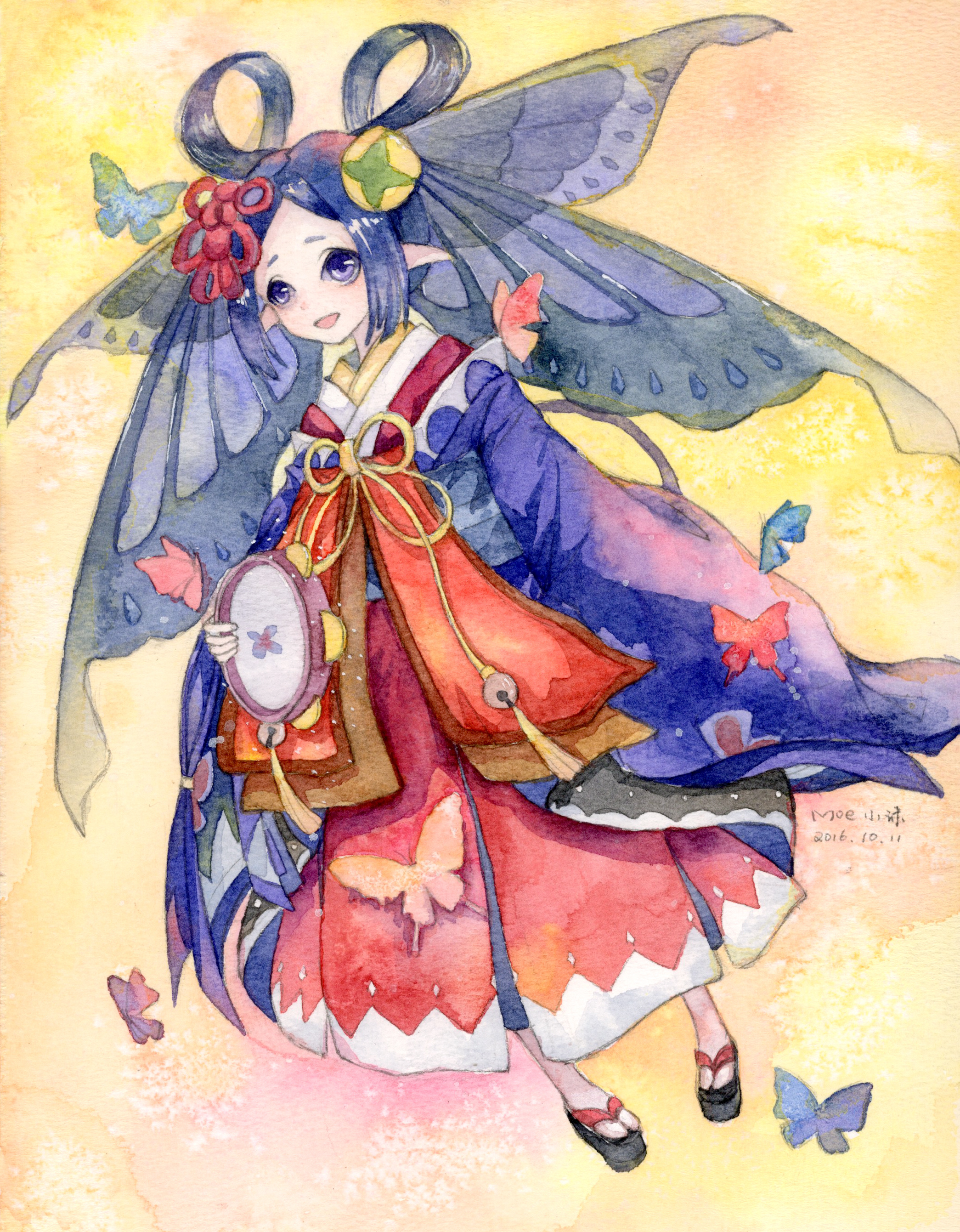 阴阳师手游,蝴蝶精