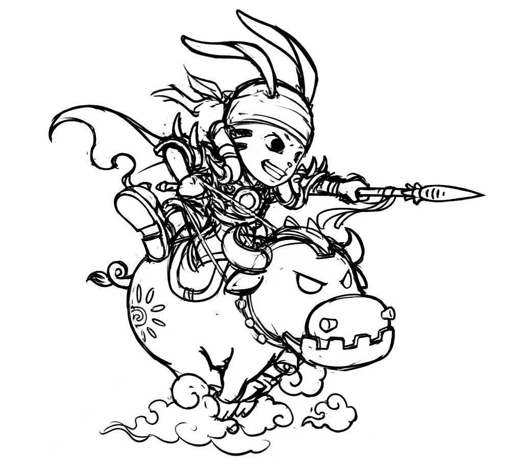 兔兔侠-金牛冲锋（图ZMjk1OTU5ODI0） - 艺术插画 - 站酷设计师兔小伍的江湖原创素材 - 站酷ZCOOL