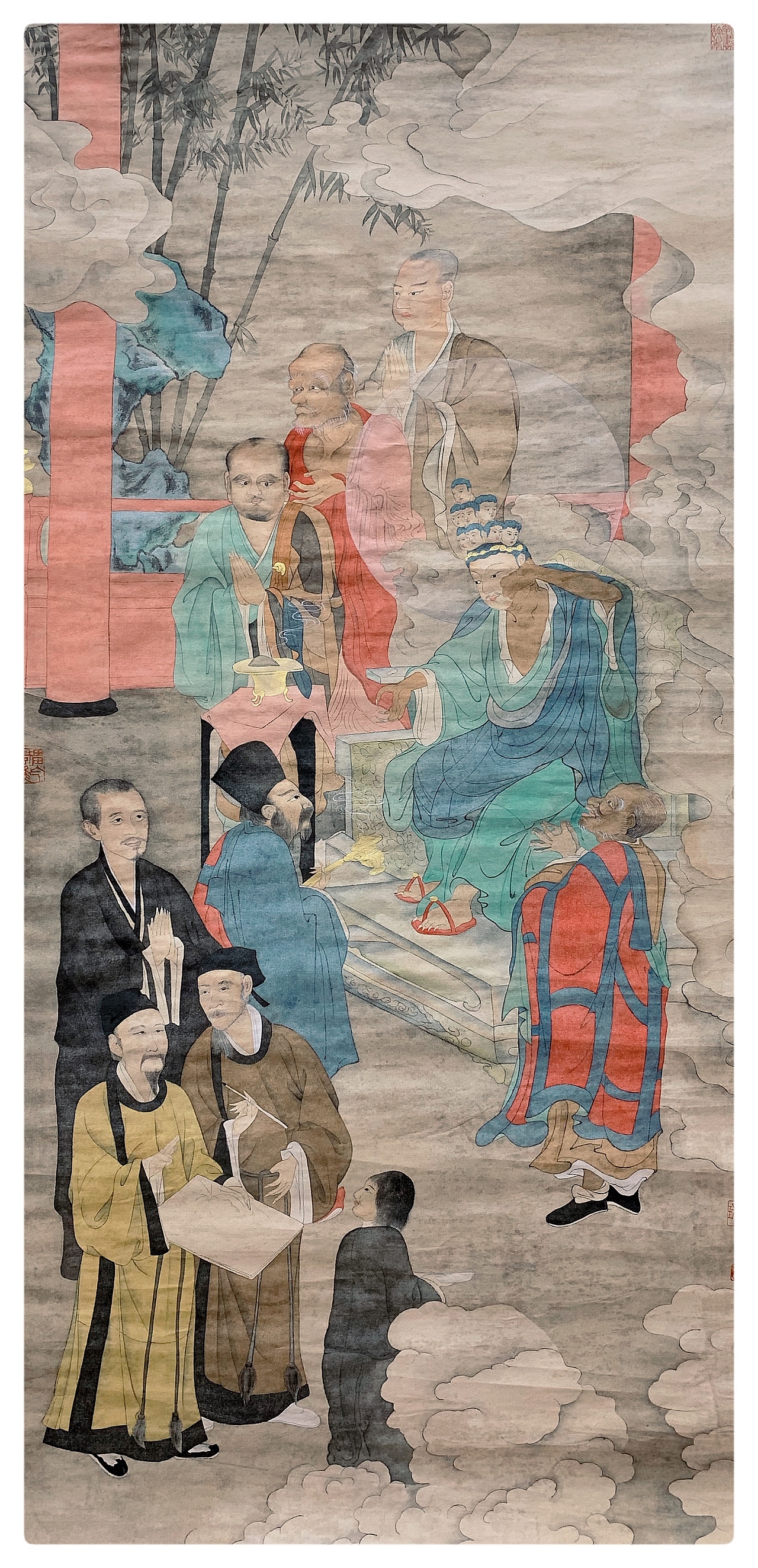 国画工笔《应身观音》