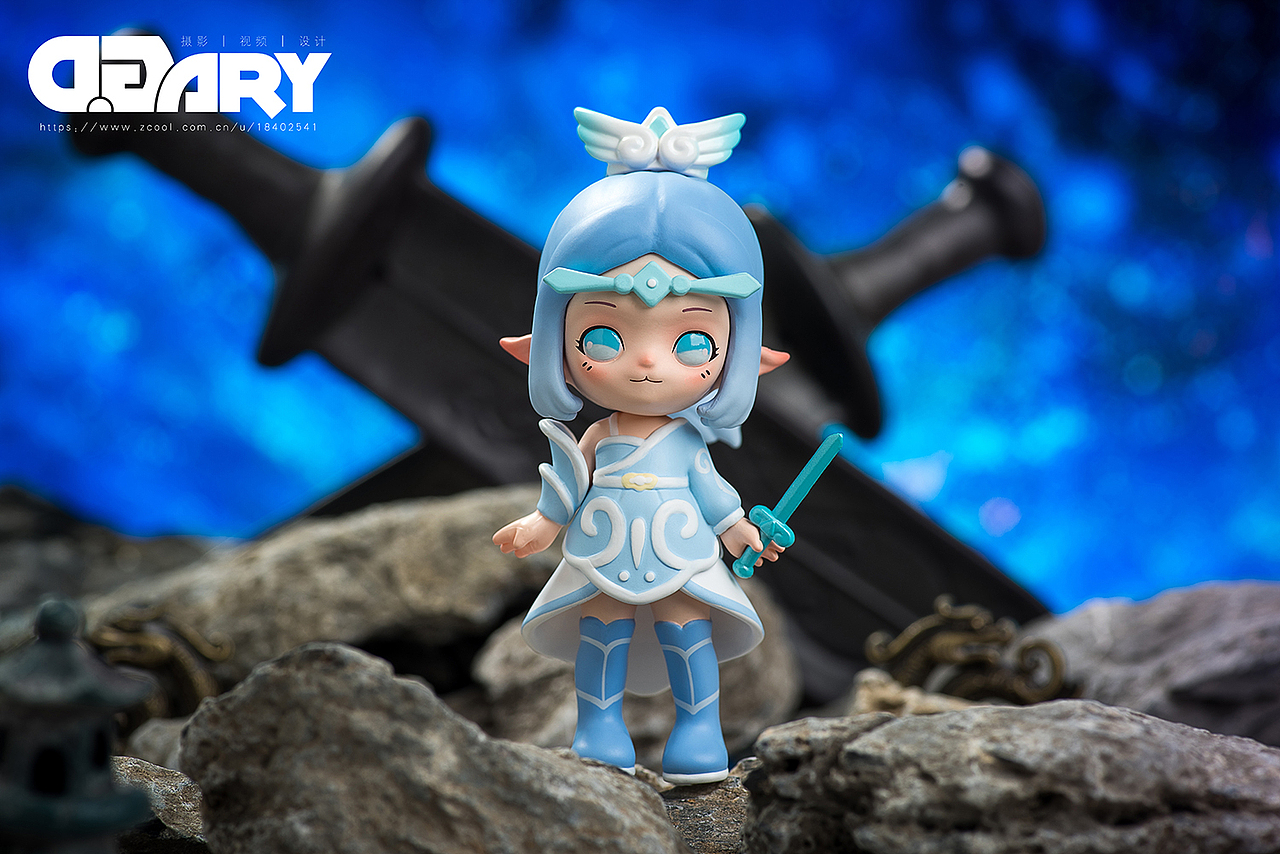 箩伊ROOYIE古物仙灵系列盲盒拍摄