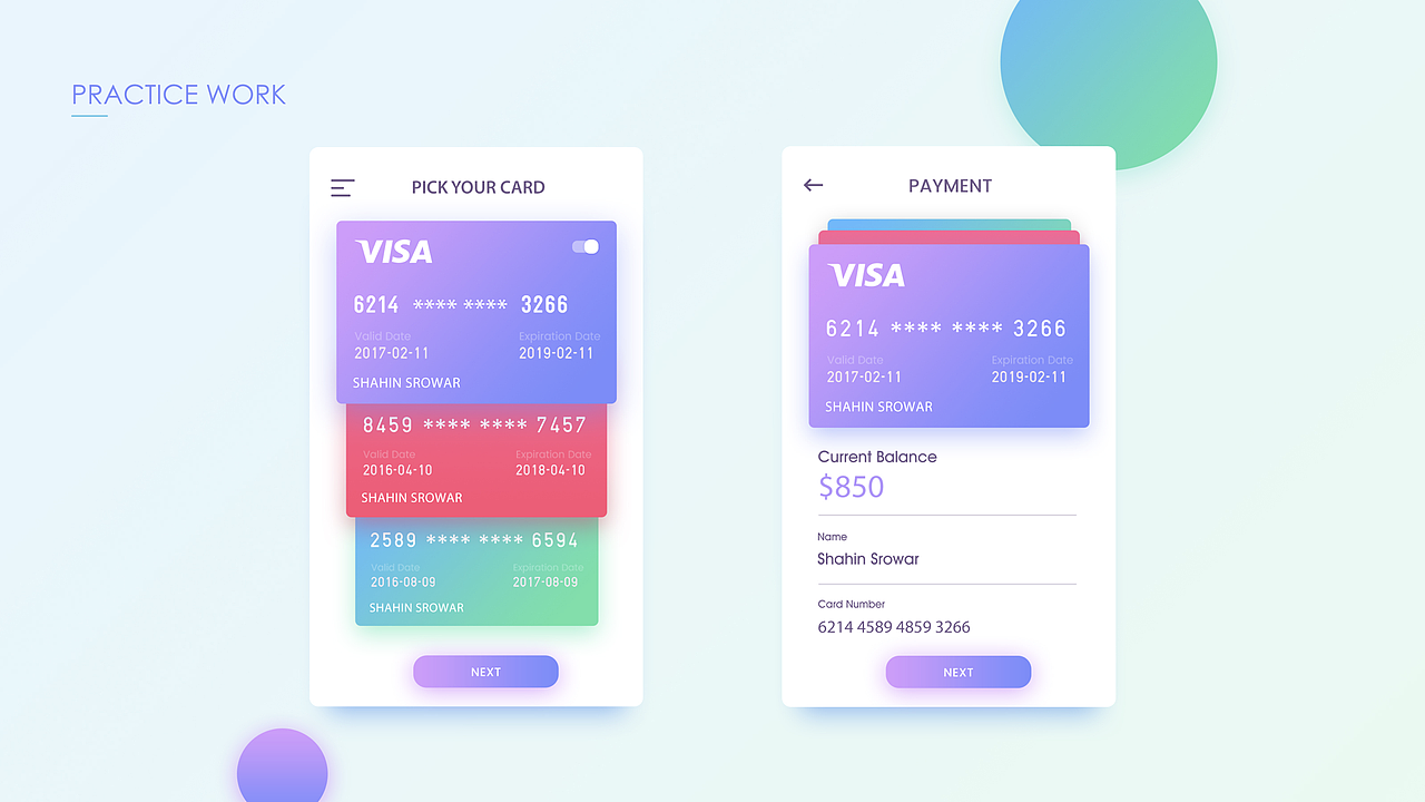 刘程程UI作品集