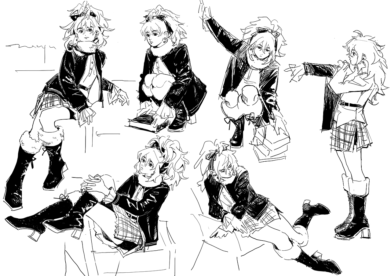 #速寫60天挑戰(zhàn)賽# day 26 @速寫班長（圖ZMjk0Mzk1OTA0） - 創(chuàng)作習作 - 站酷設(shè)計師毛宇_MAOYU原創(chuàng)素材 - 站酷ZCOOL