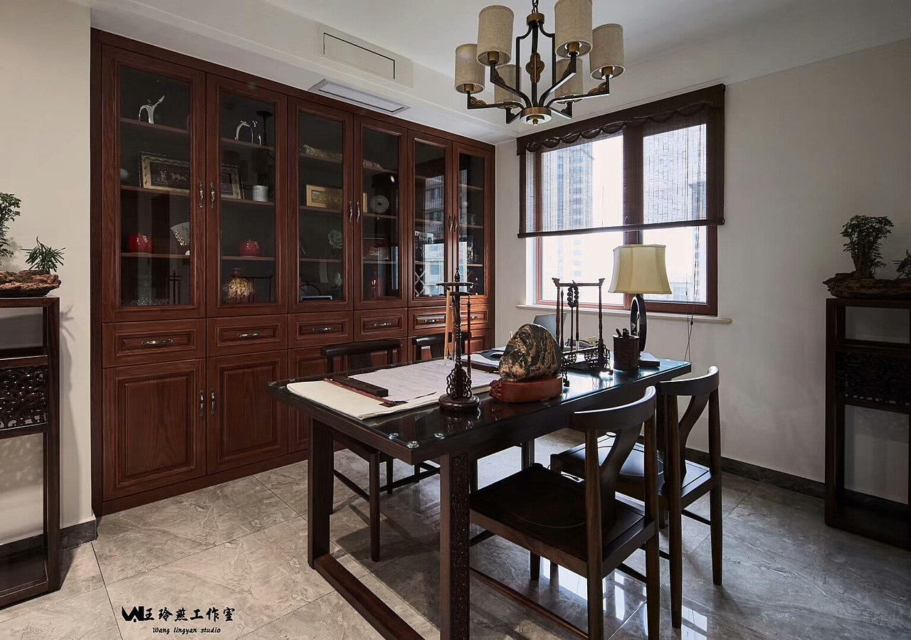 新中式實景（圖ZMTM5MTc3MDA0） - 家裝設計 - 站酷設計師zyjyxxzj原創(chuàng)素材 - 站酷ZCOOL