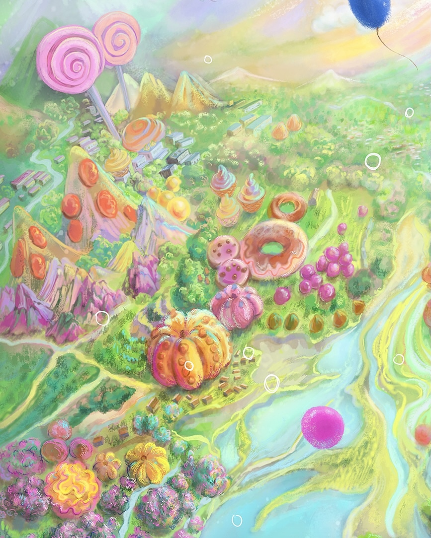 秘島3——云開日出（圖ZMjczNjM3NTAw） - 創(chuàng)作習作 - 站酷設計師簡界原創(chuàng)素材 - 站酷ZCOOL