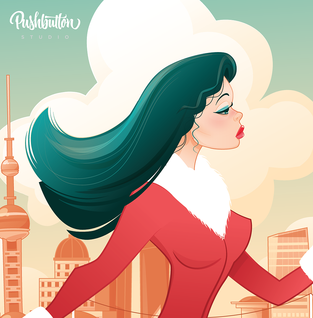 上海（图ZMjQzOTg5NjA=） - 海报 - 站酷设计师WilliamDalebout原创素材 - 站酷ZCOOL