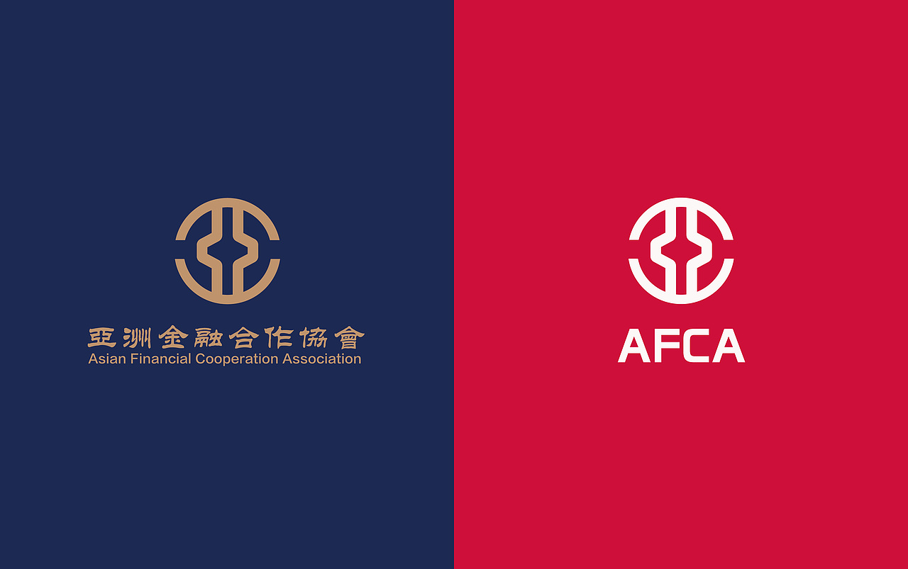 亚洲金融合作协会标志设计（图ZOTY4NTAxNzY=） - 品牌 - 站酷设计师朗云品牌设计原创素材 - 站酷ZCOOL