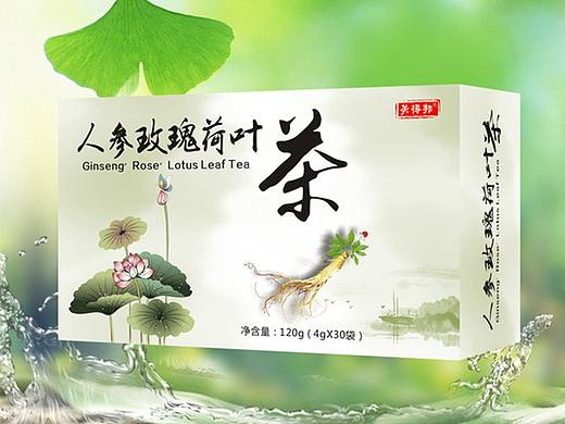 电商-人参玫瑰茶（个人主页-ZMzUxNDE5MDQ=） - 包装 - 站酷设计师JlanyJlany原创素材 - 站酷ZCOOL