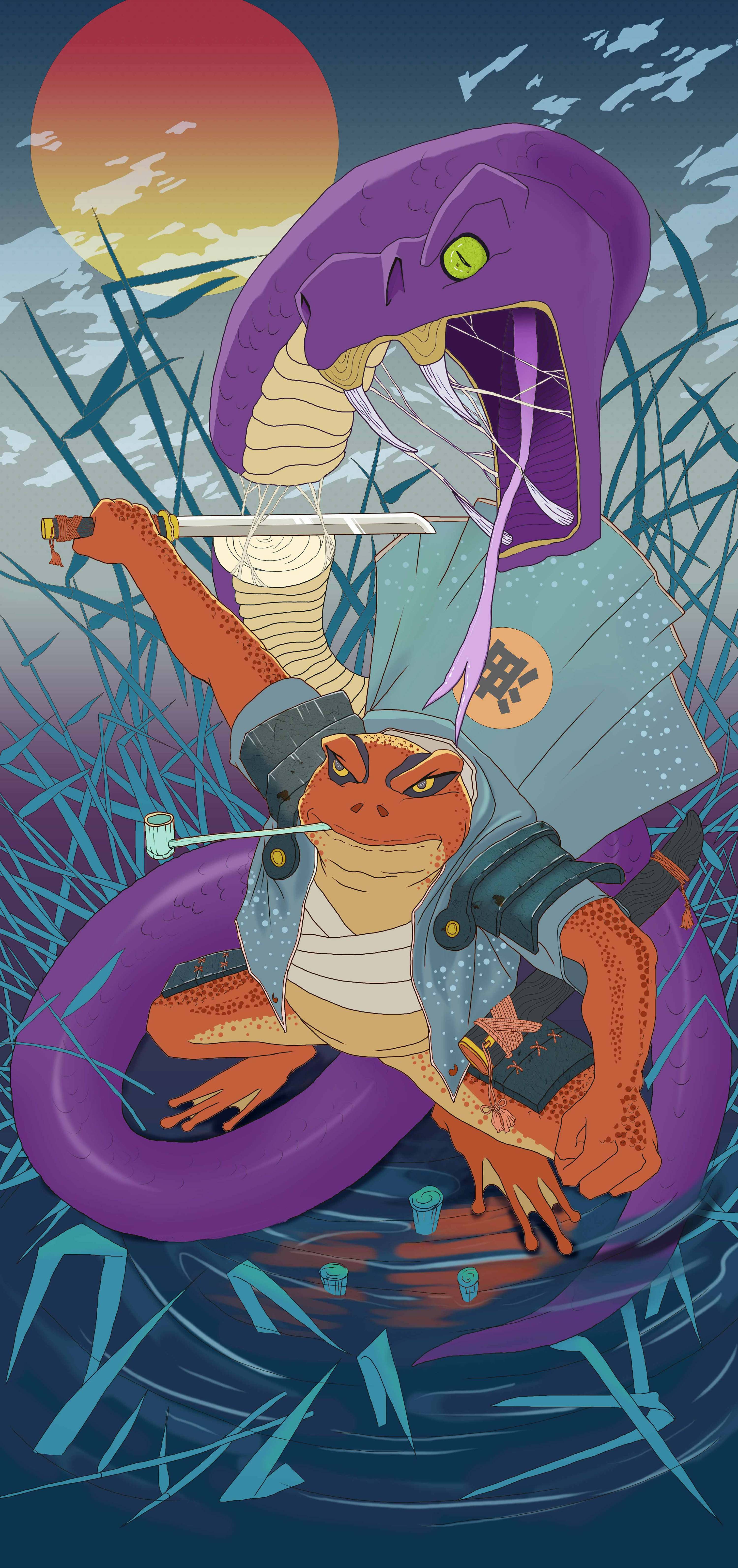 妙木山|插画|商业插画|连洁辉 - 原创作品 - 站酷 (zcool)