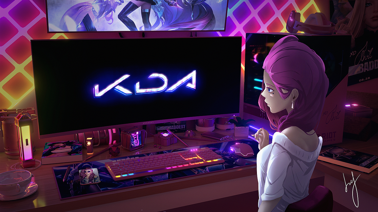 kda-萨勒芬妮-每个屏幕后面都有一个梦想