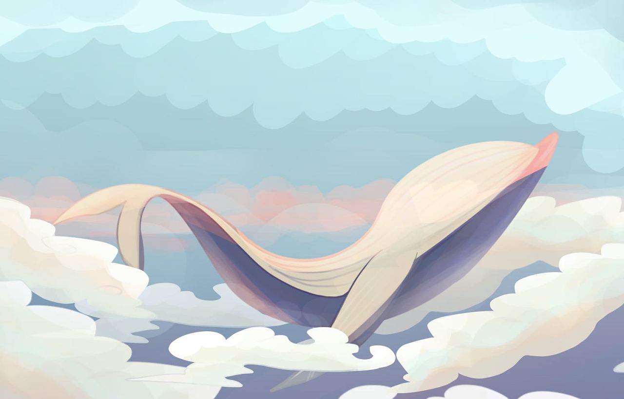 鲸落万物生动漫图片