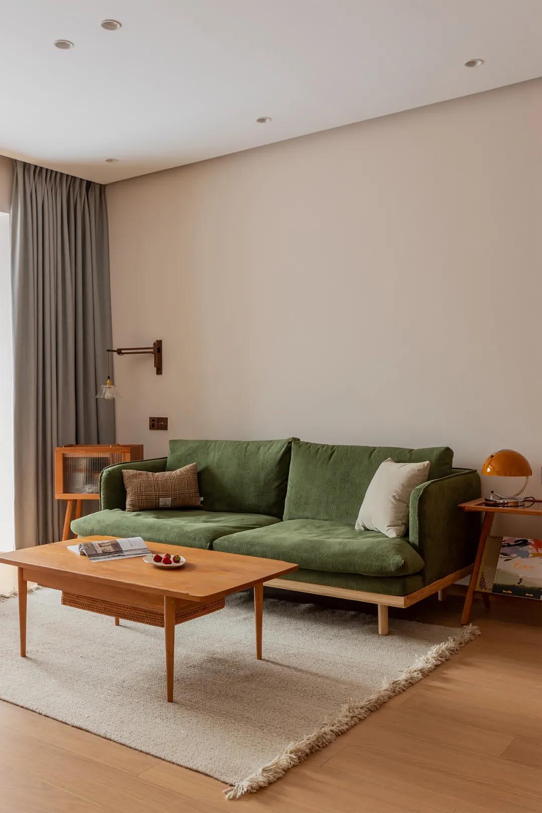 68平简约原木风格装修,全屋森系惬意! 