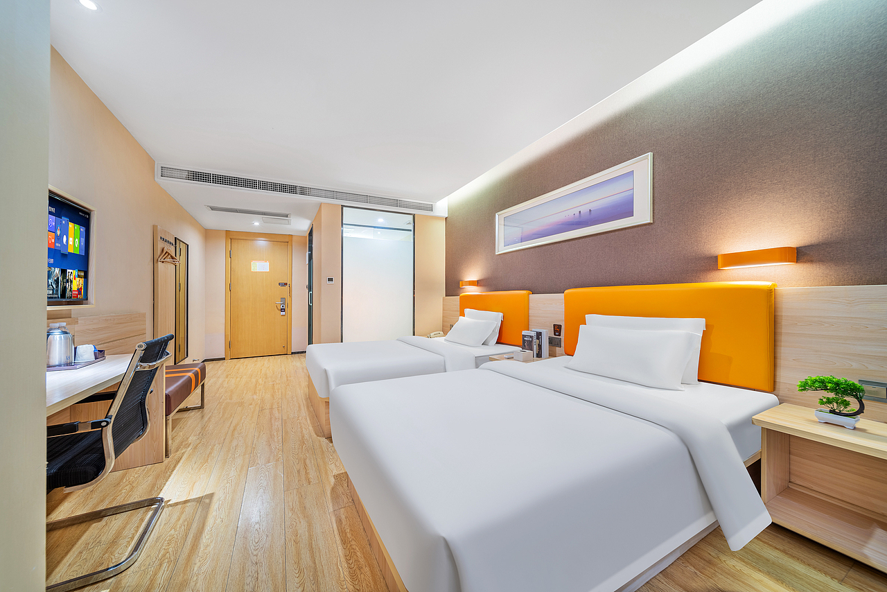 重庆市南川区酒店拍摄|七天优品酒店|酒店摄影