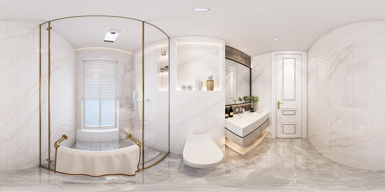 卫生间全景图合集