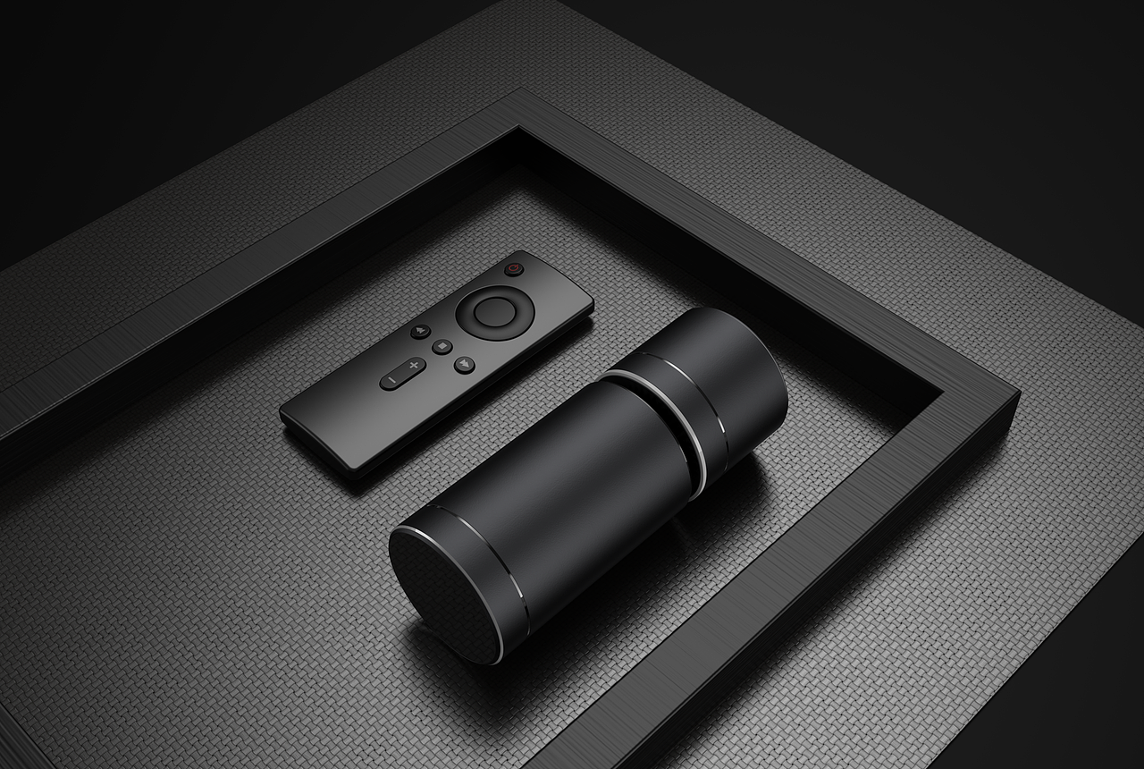 空气净化器渲染详情