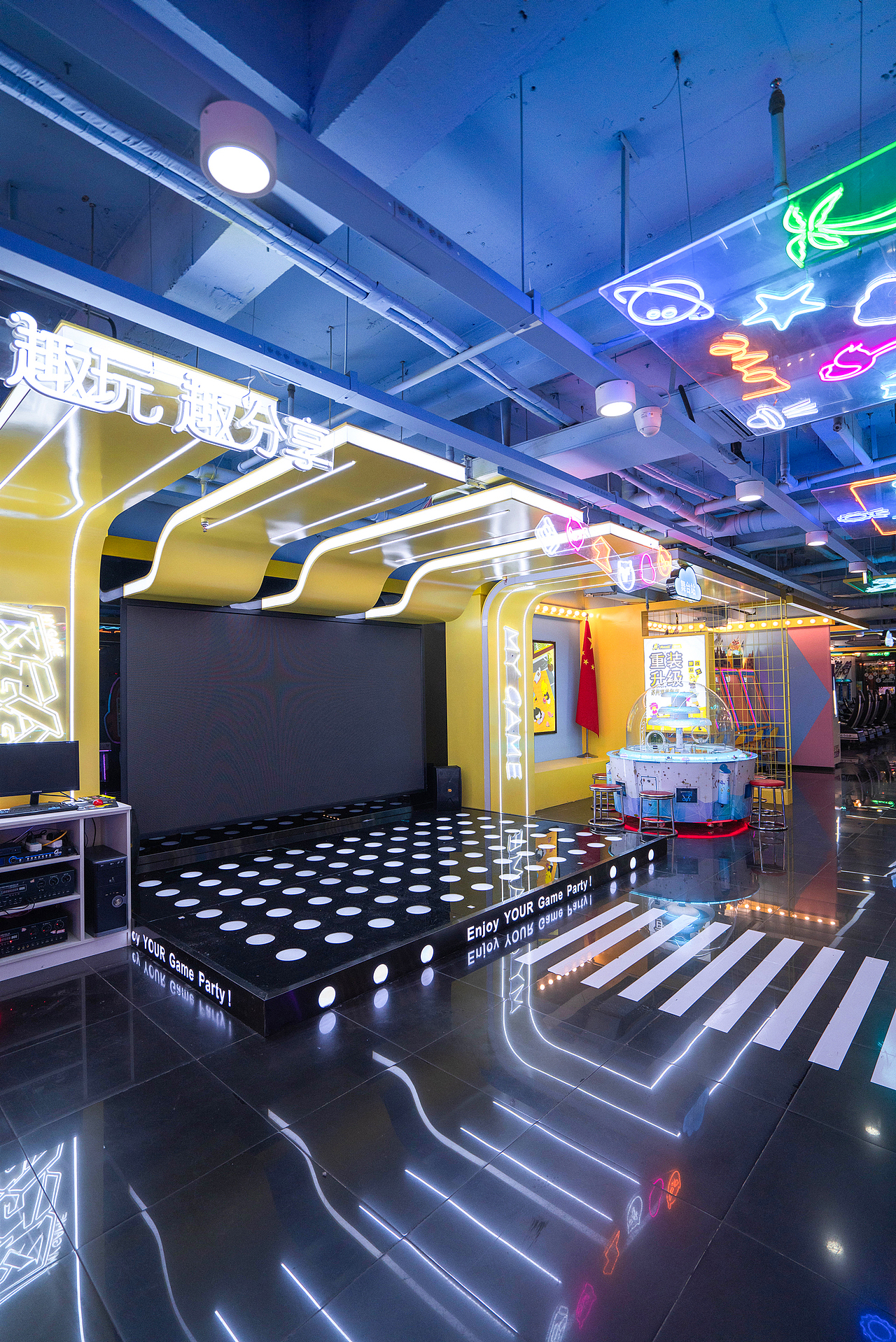 游戏社区---风云再起老店改造|空间|家装设计|张坤painter_原创作品