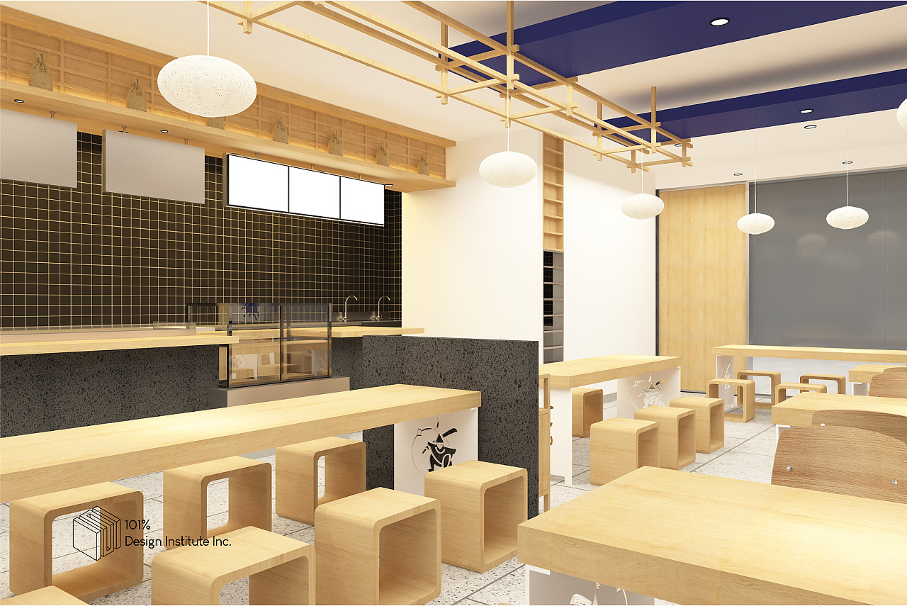 商场一楼沿街餐饮店铺空间设计（图ZMjI3MjQ3Nzky） - 家装设计 - 站酷设计师壹零壹空间设计原创素材 - 站酷ZCOOL