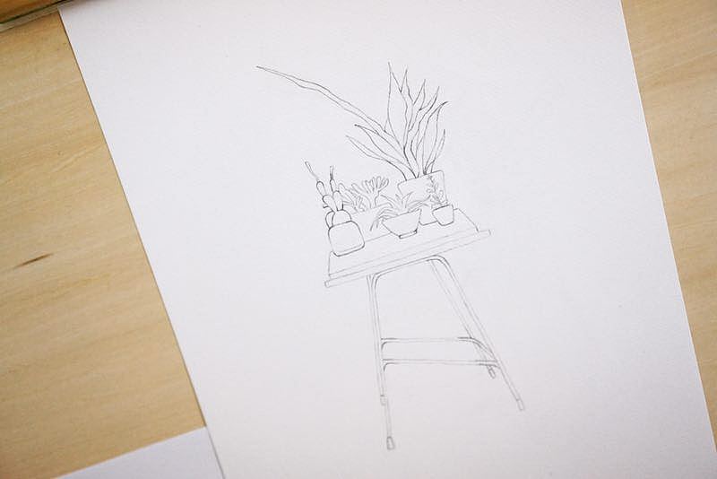 彩铅课堂绘画习作