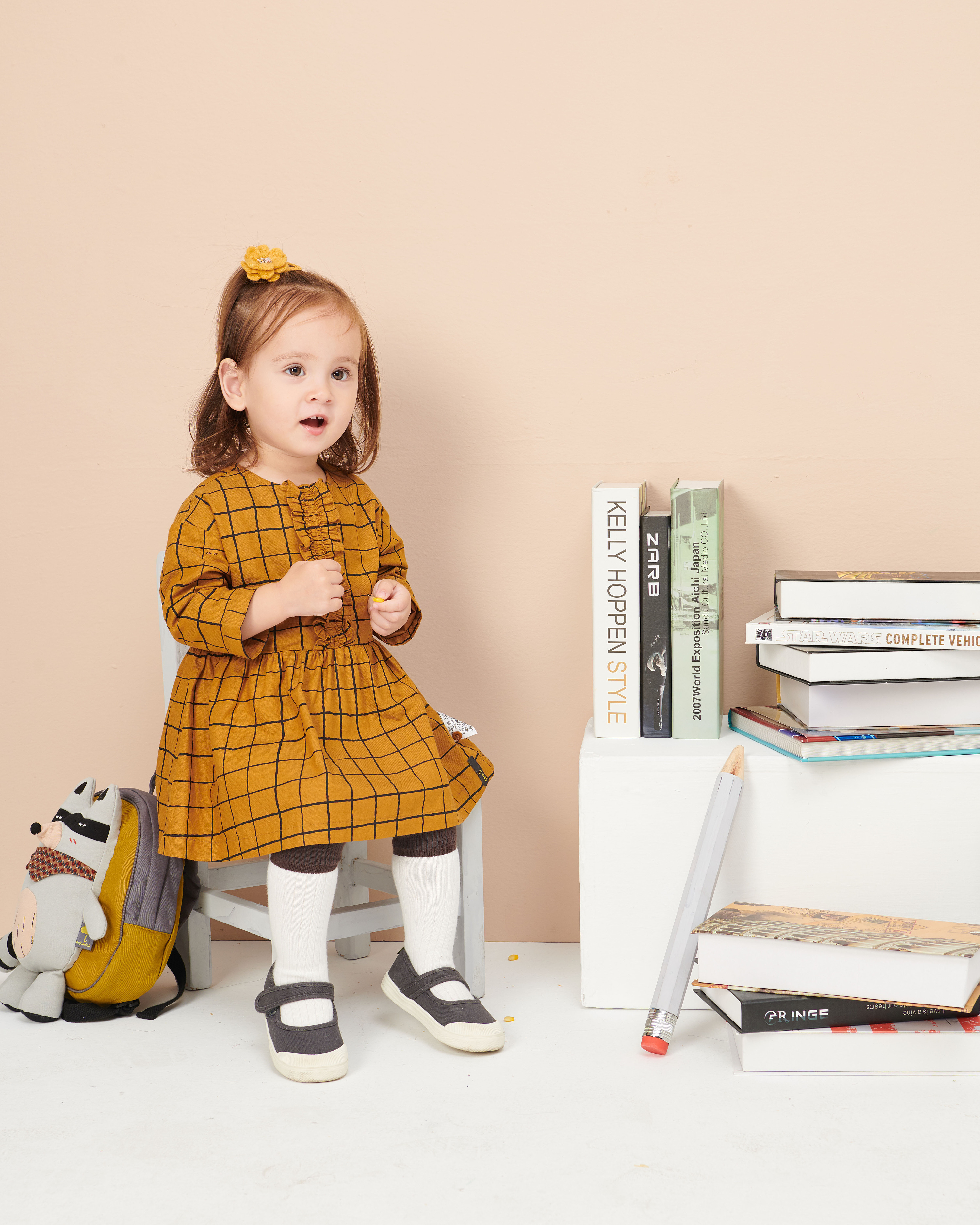 童装模特图拍摄背景创意