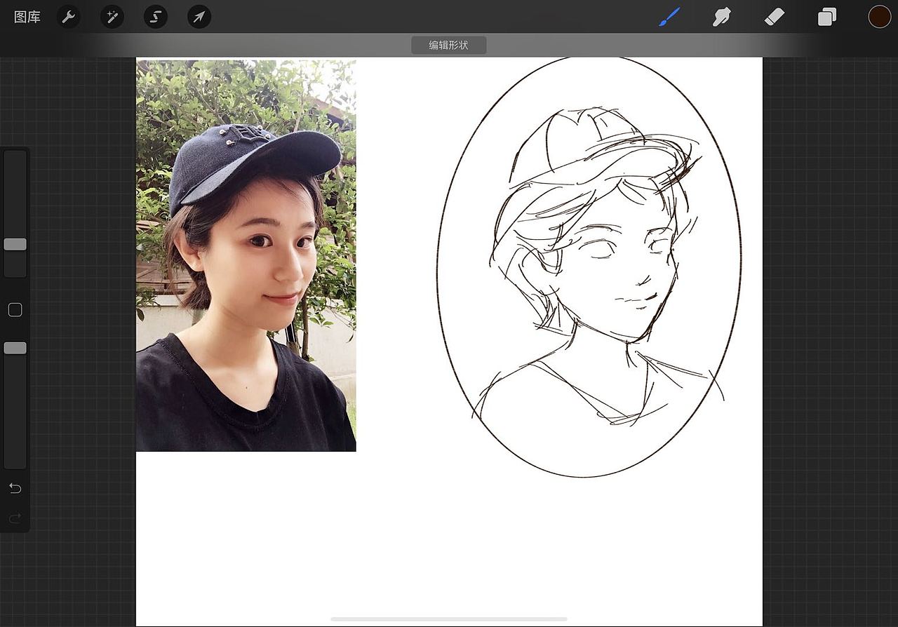 卡通肖像画