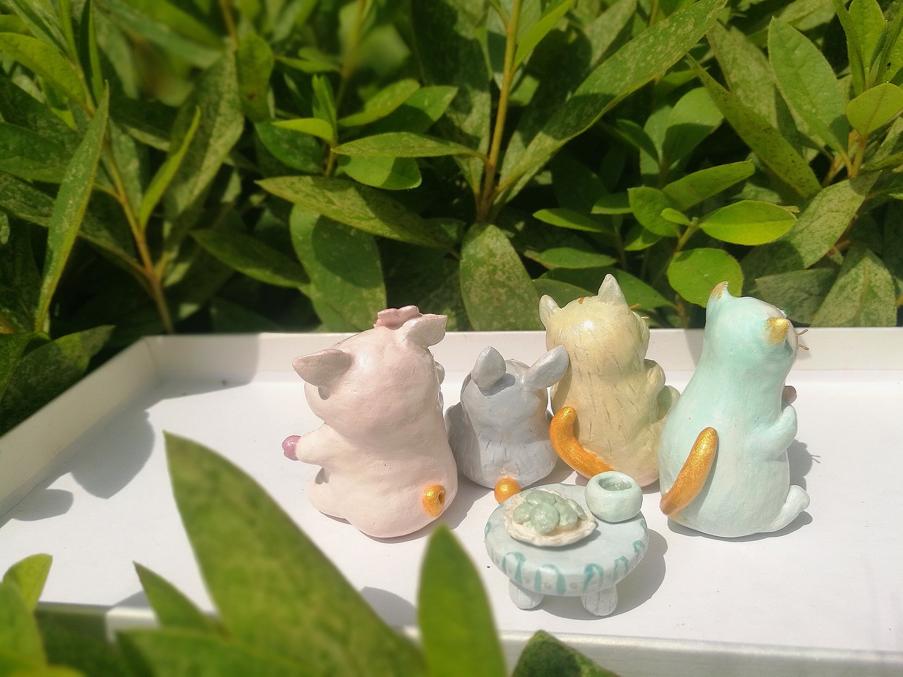 一些原创杂七杂八石塑粘土小可爱～天天吃土也开心吖～（图ZMTYwMTc1Mjg0） - 其他手工艺 - 站酷设计师土木o木原创素材 - 站酷ZCOOL