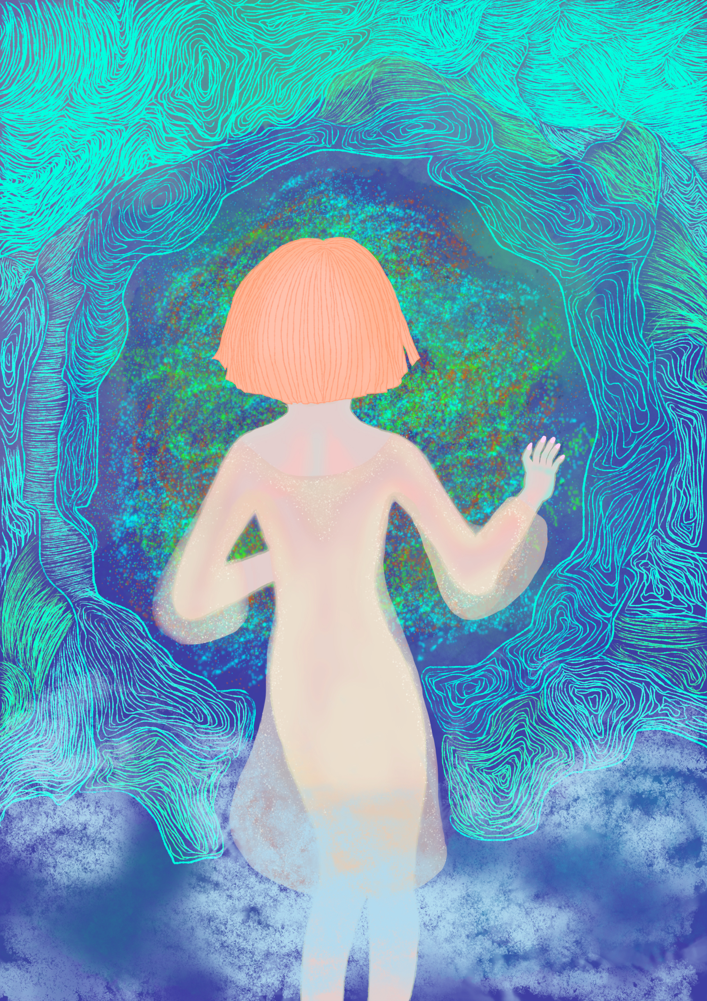 系列主题插画【我的心理活动】