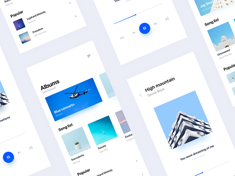 NICE100团队上半年精选作品（图ZMTI2MDA3Mjgw） - APP界面 - 站酷设计师NICE100团队原创素材 - 站酷ZCOOL