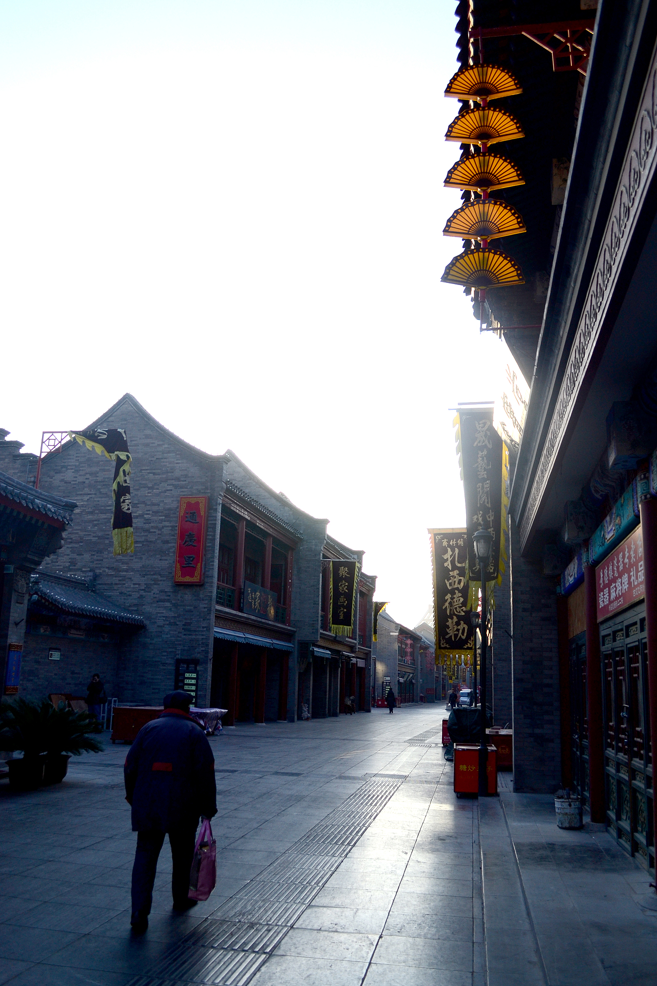 古文化街,天津,赶早