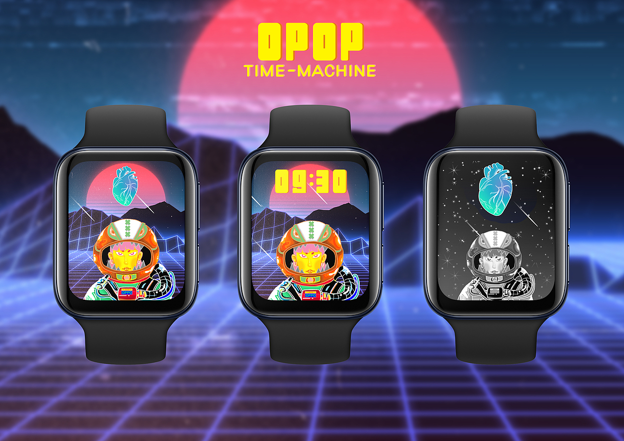 万物皆可盘盘盘-OPPO Watch表盘创意设计（图ZMjA3ODcxMzcy） - 主题/皮肤 - 站酷设计师五藏小次郎原创素材 - 站酷ZCOOL