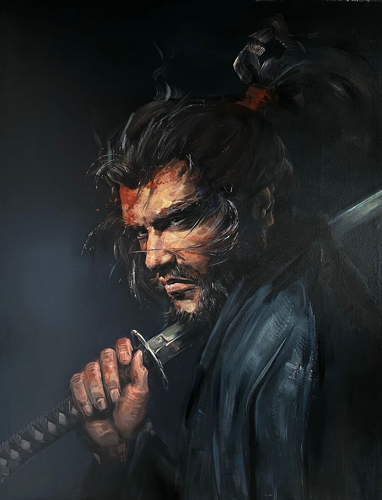 画家邓宇.宫本武藏