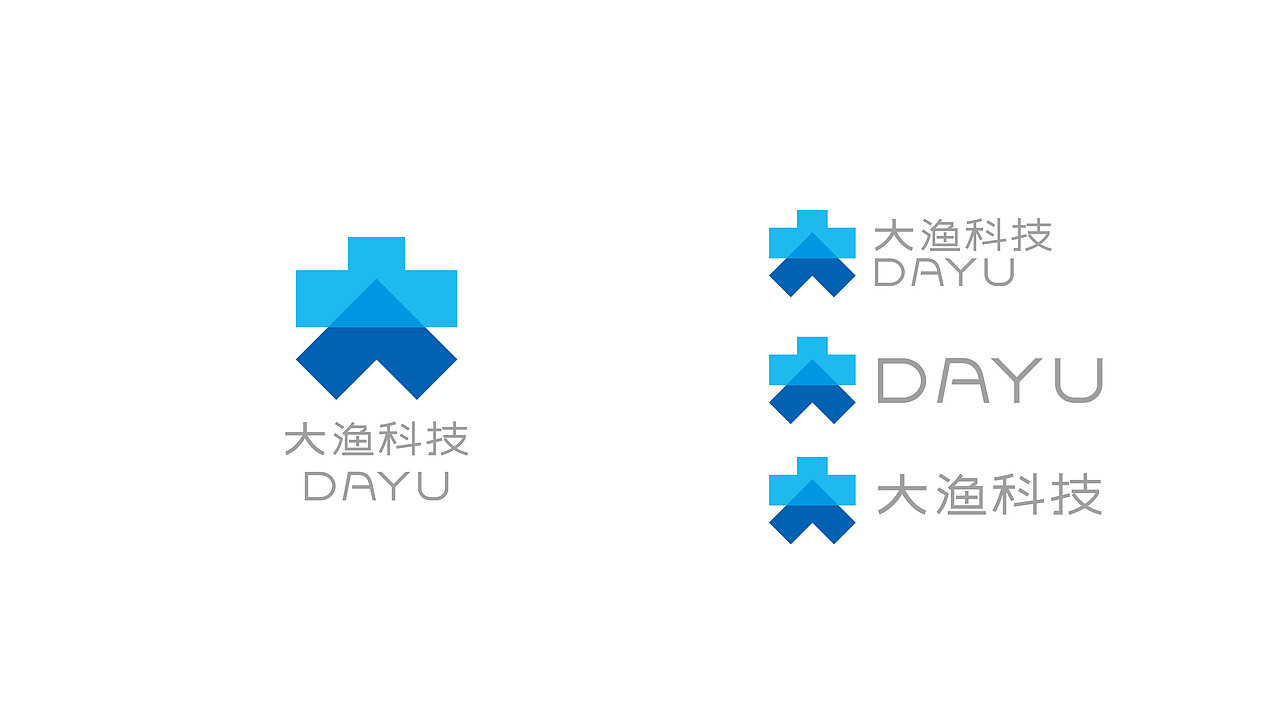 大渔科技logo设计
