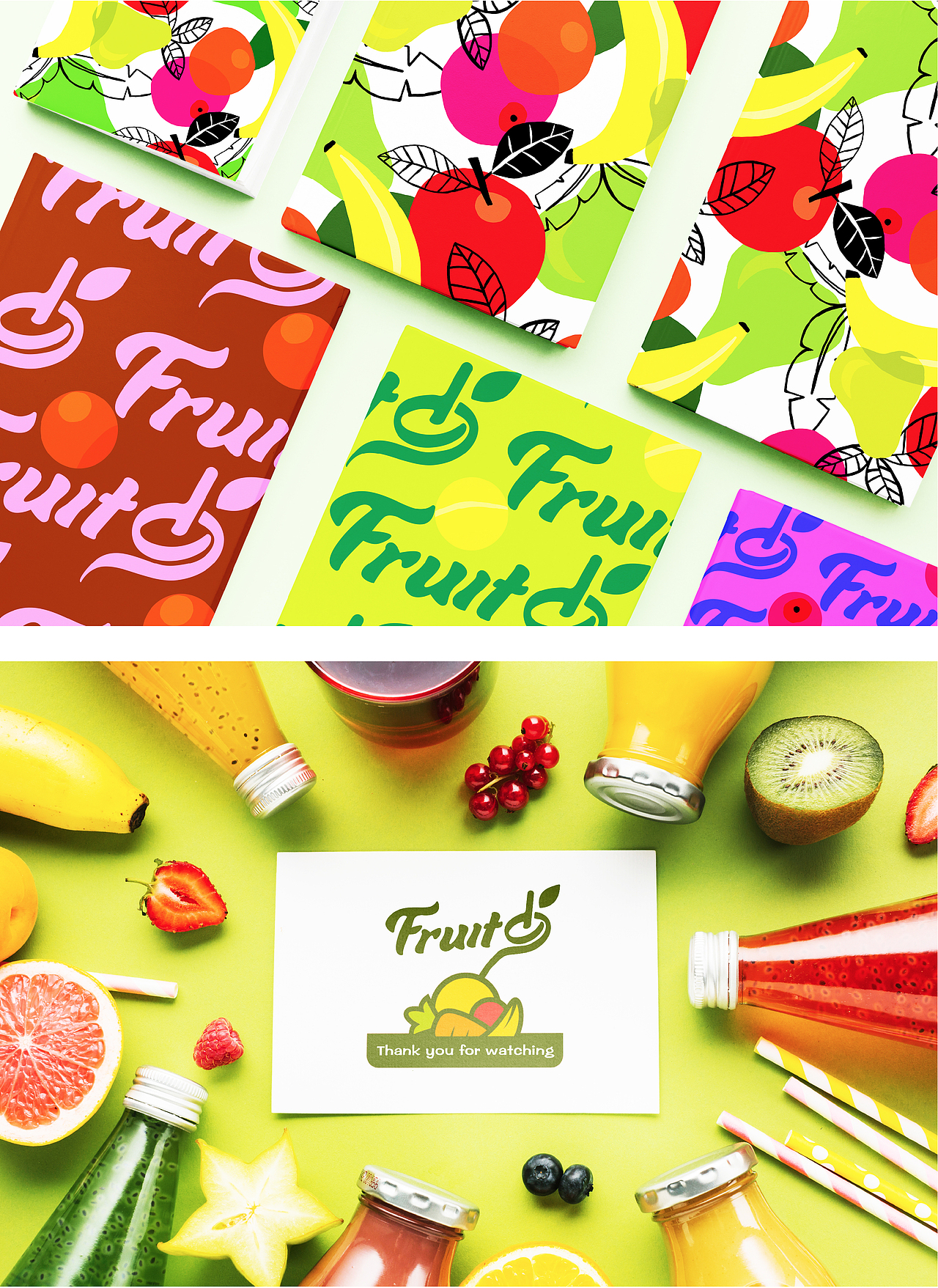 fruity i 法式混合果饮品牌包装设计