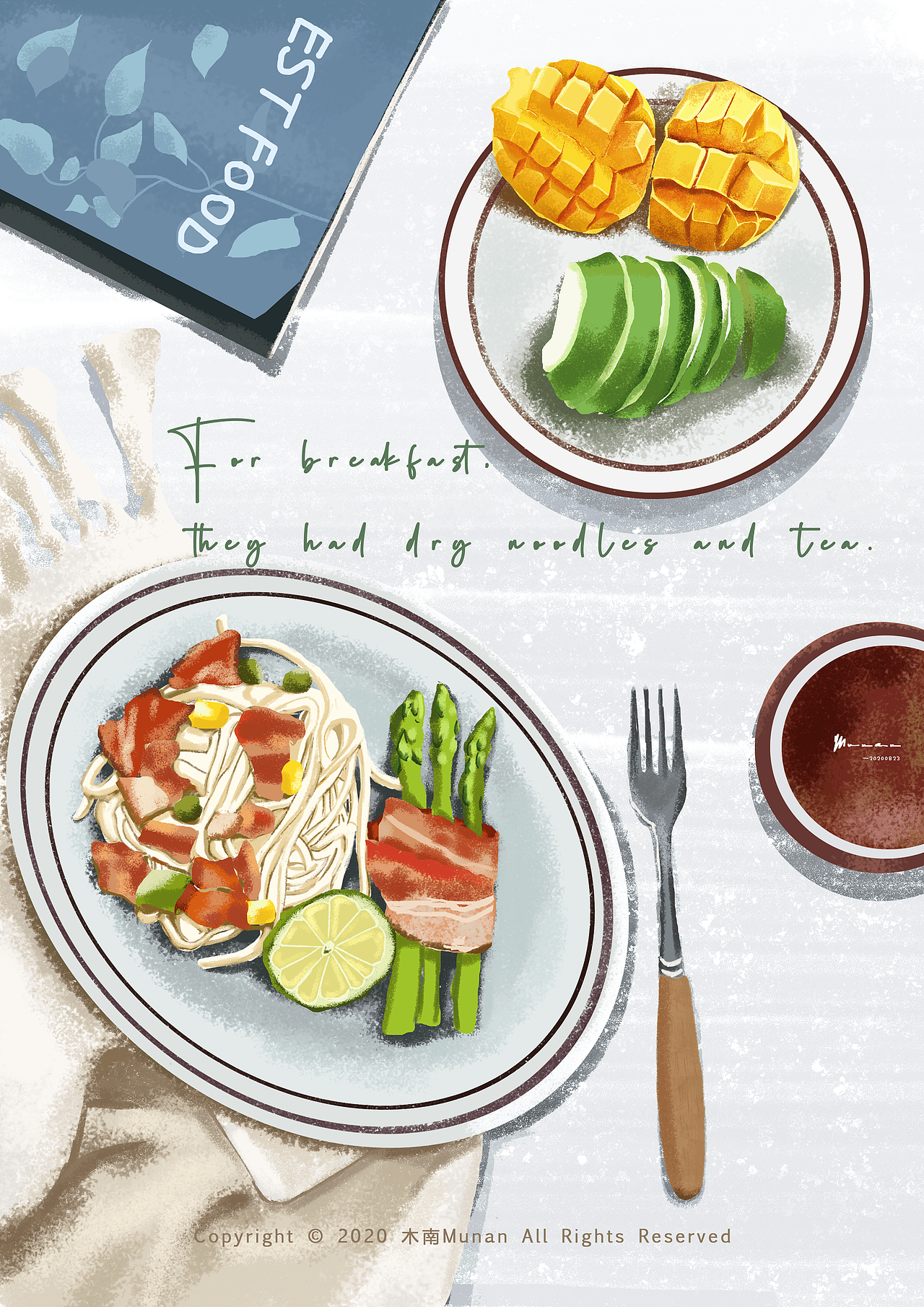 日常插画（图ZMjc5MzAyMTE2） - 创作习作 - 站酷设计师Munan木南原创素材 - 站酷ZCOOL