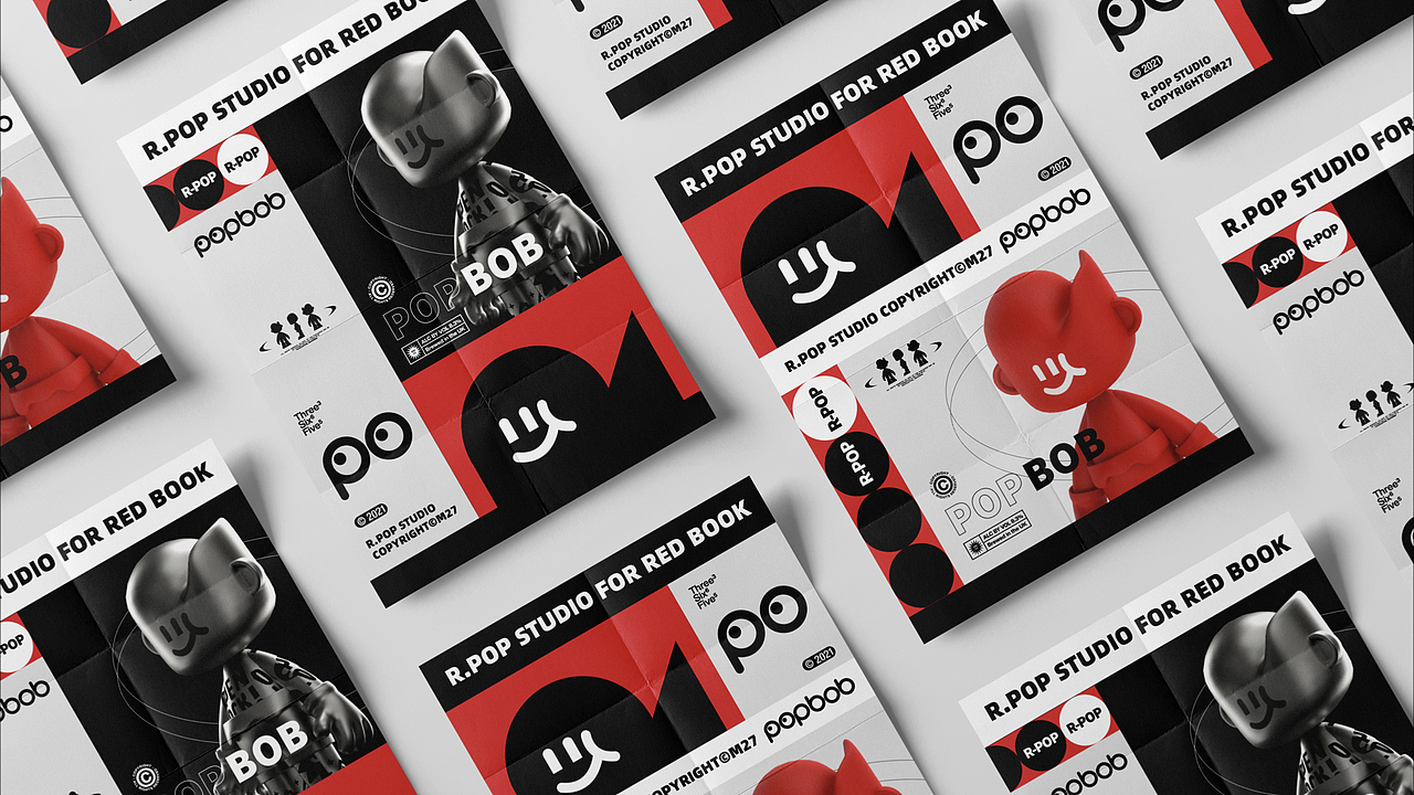 R-POP潮流红人馆IP形象设计（图ZMjc5NDIyNTYw） - IP形象 - 站酷设计师猫二七原创素材 - 站酷ZCOOL