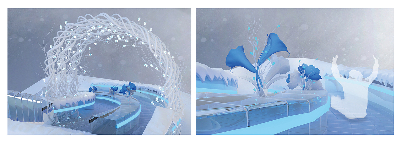 [祥云小镇]梦幻冰雪花园-极地缤纷 浪漫绽放（图ZMTM2Nzc1NjQ0） - 展陈设计 - 站酷设计师Wonco原创素材 - 站酷ZCOOL