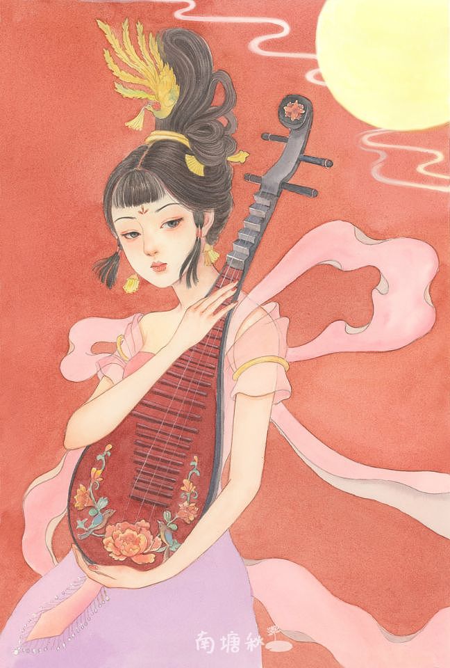 水彩人物插画合集（图ZMjA2NDc3MzE2） - 创作习作 - 站酷设计师南塘秋原创素材 - 站酷ZCOOL