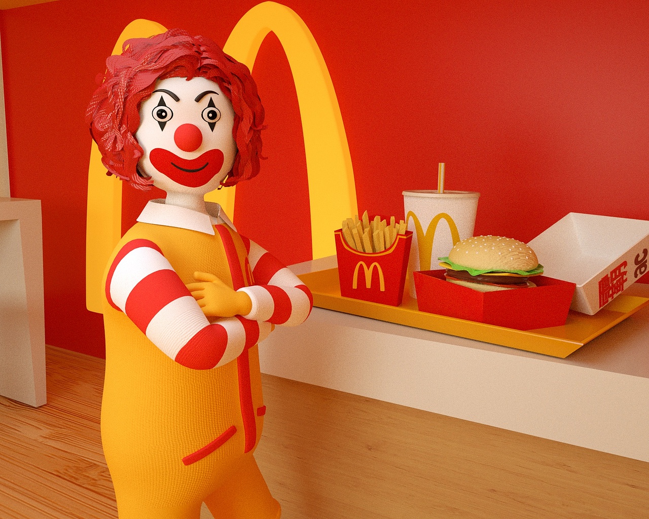 麦当劳巨无霸创意动画