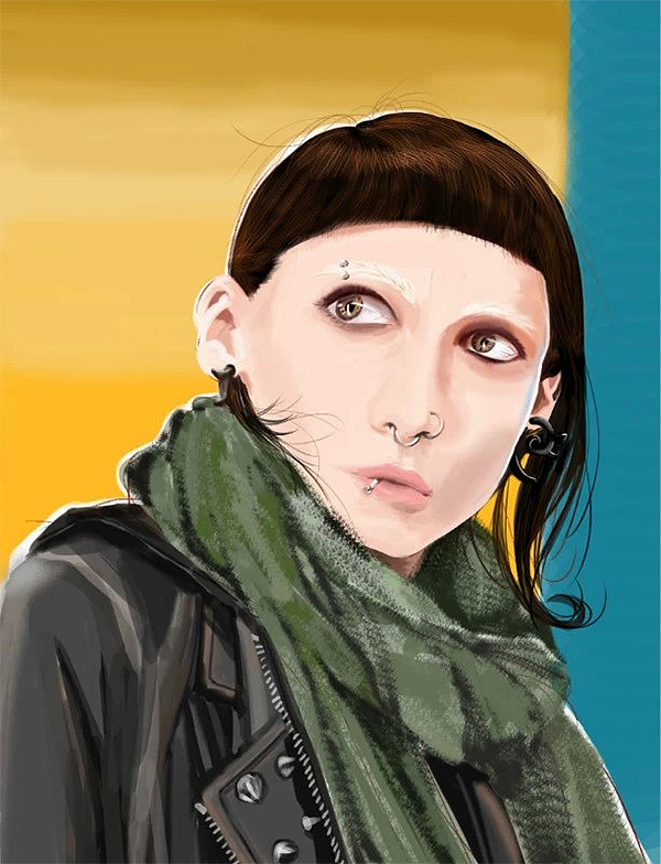 Rooney Mara，当时看完电影一下子就爱上她了