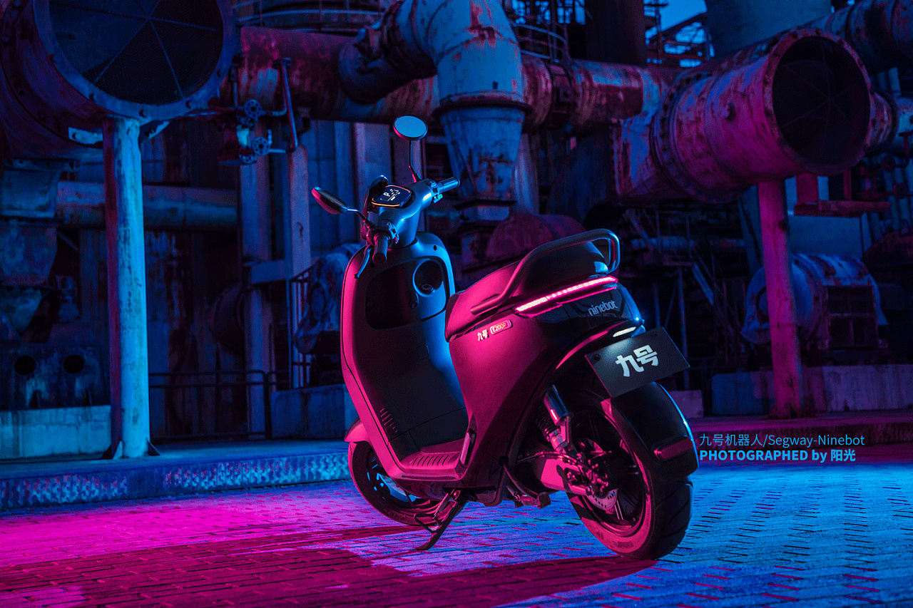 出行新朋友 | 九号机器人新款电动车平面拍摄